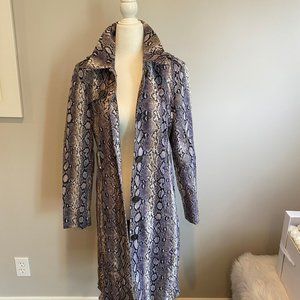 Michael Kors- Grey- Trench Coat- Size: Small
